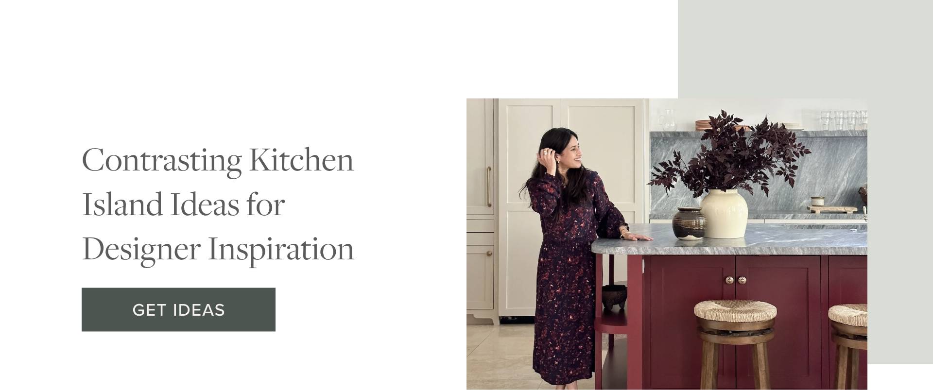 Contrasting Kitchen Island Ideas