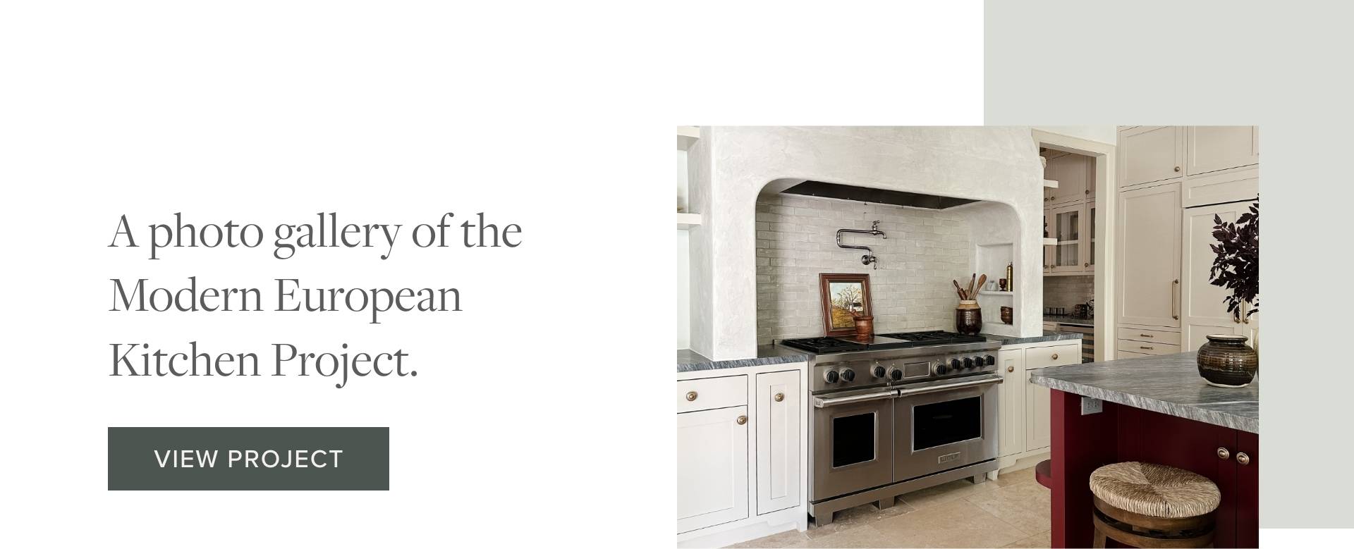 Modern European Kitchen Project