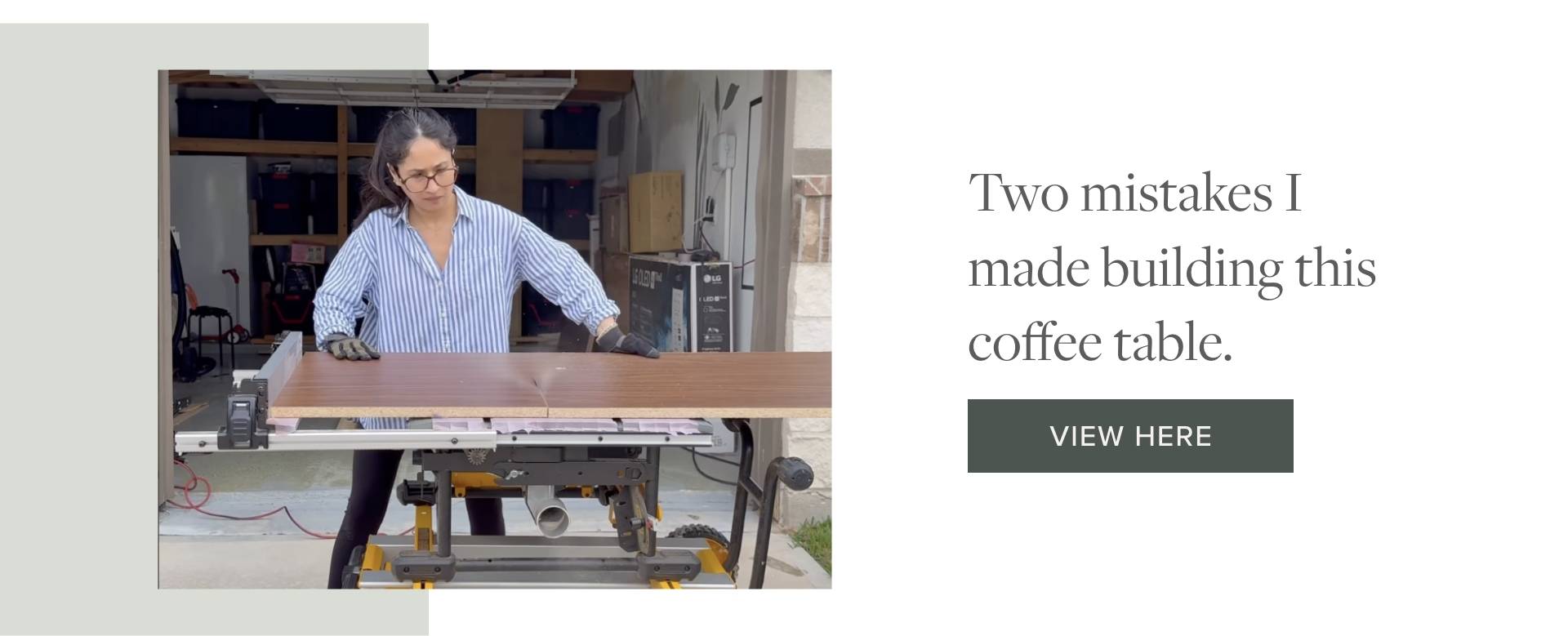 Coffee Table DIY Mistakes