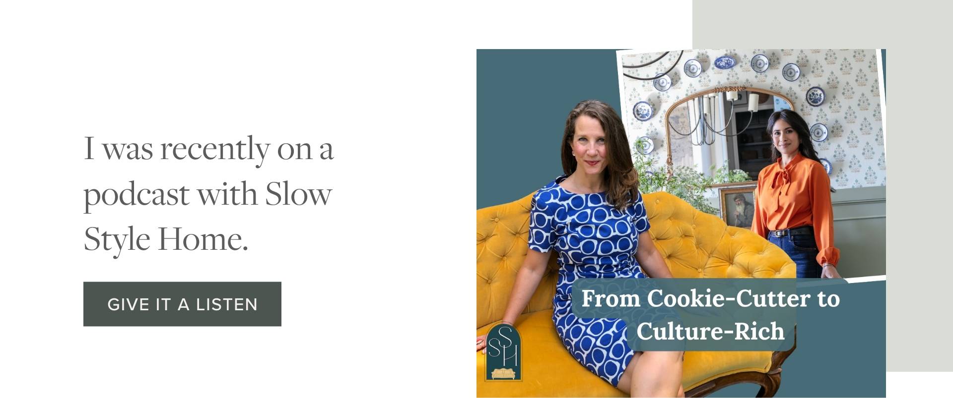 Slow Style Home Podcast