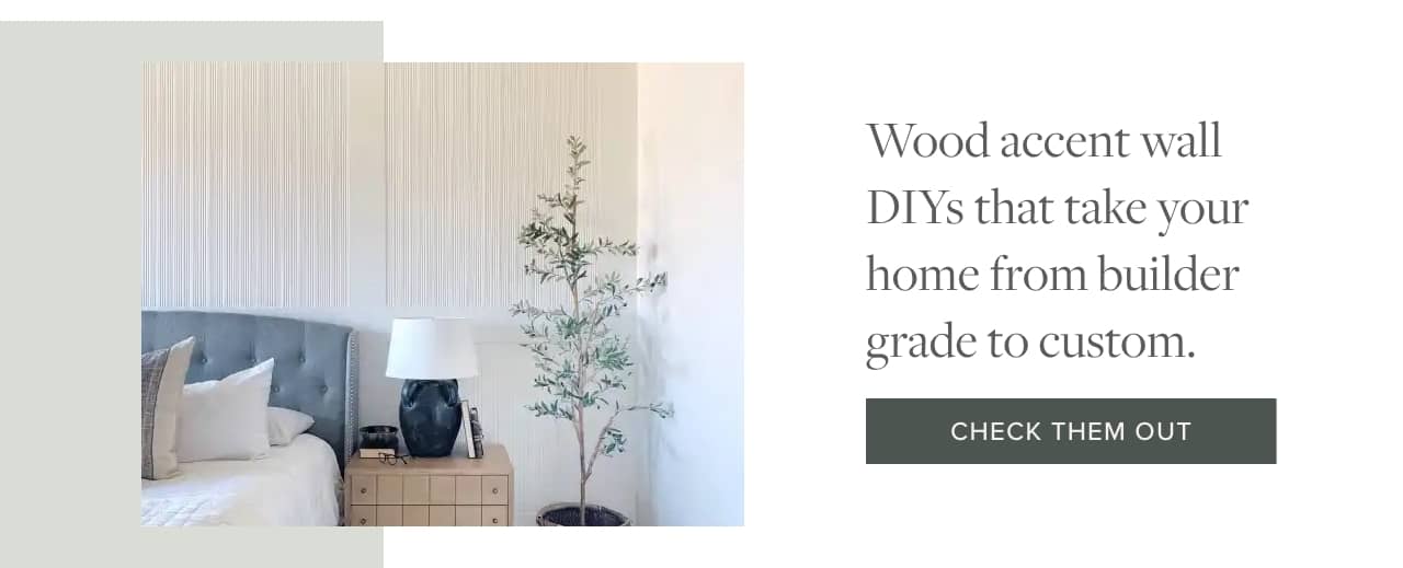 Wood Accent Wall DIY