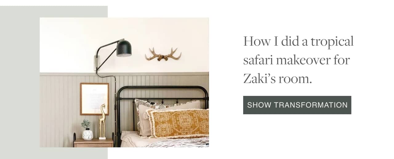 Safari Kids Room Makeover