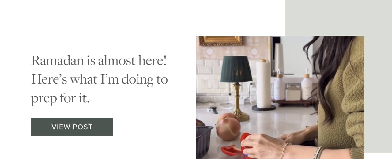 Ramadan 2026 Prep