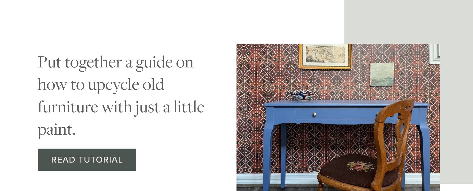 How to upcycle old furniture