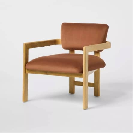 Oak Accent Chair