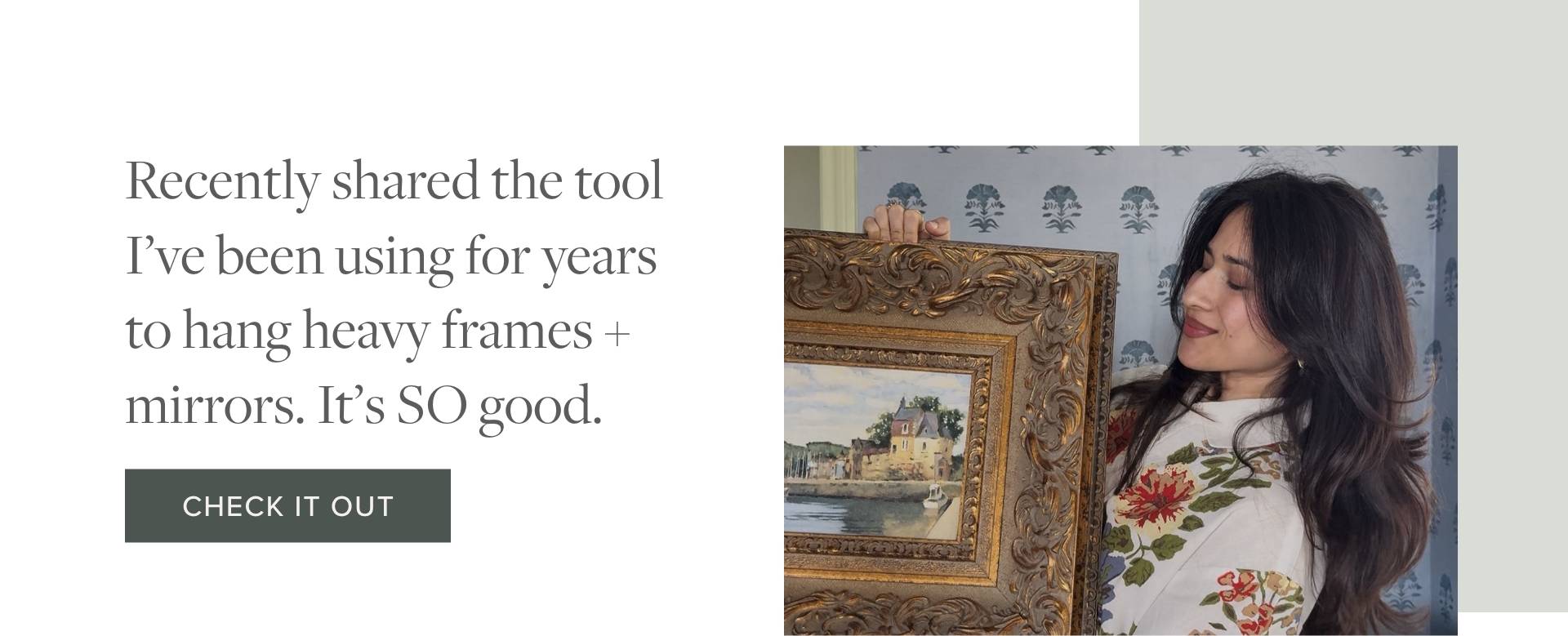 How to hang picture frames