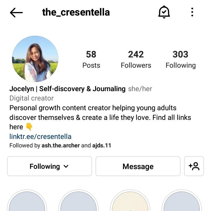 Follow me on Instagram: @the_cresentella!