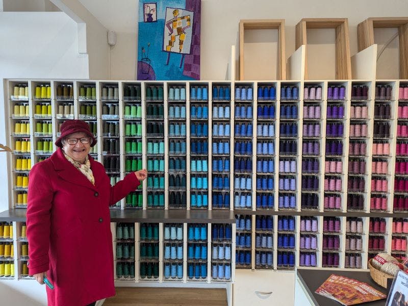 Colourful yarns at Australian Tapestry Workshop