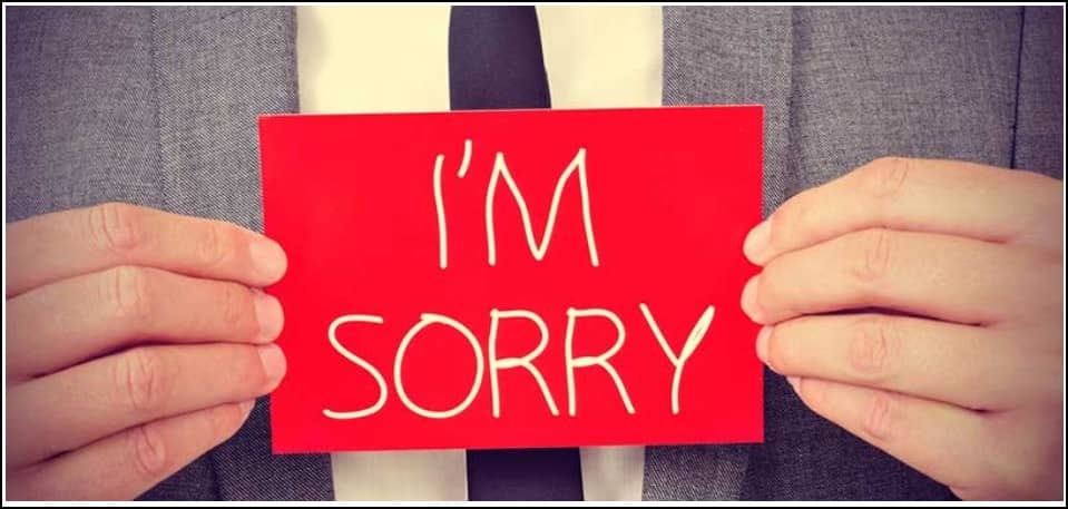 ? Leaders: Stop Over-Apologizing. Start Leading.