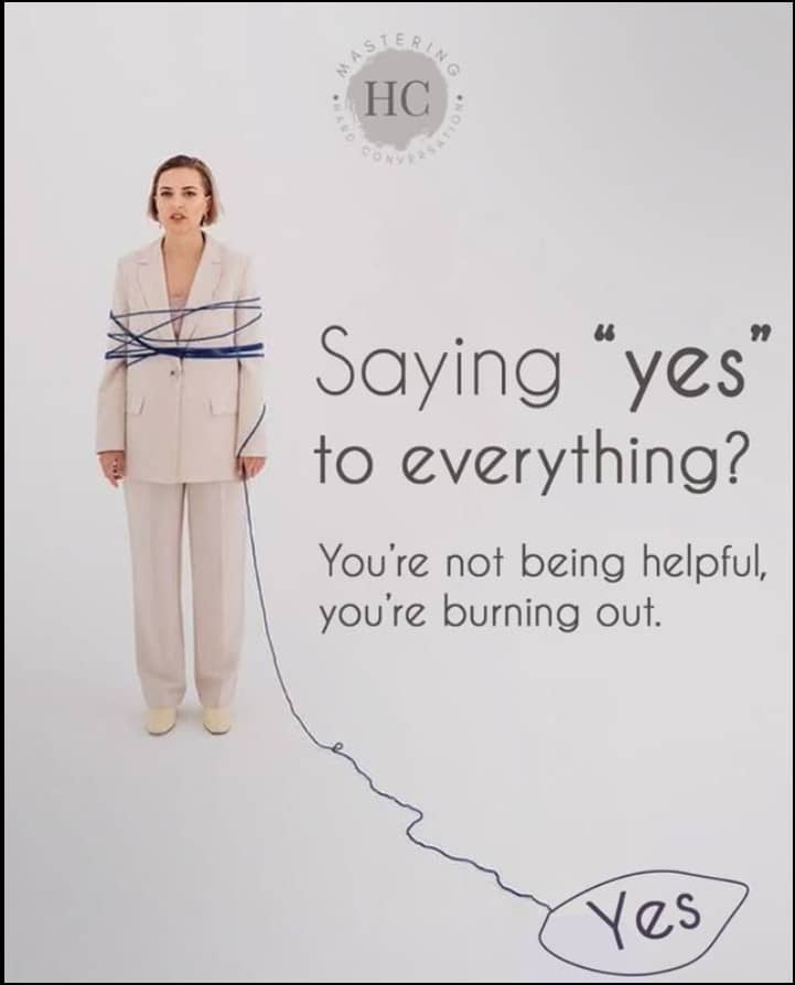 Burned Out? Stop Saying YES to Everything