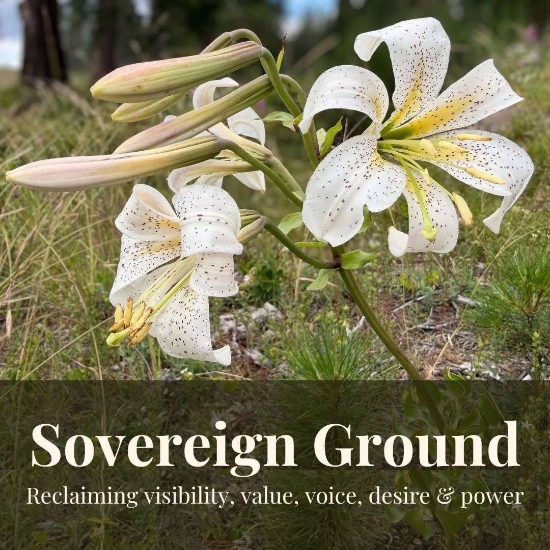 shasta lily with Sovereign Ground: Reclaiming Visibility, Voice, Value, Desire & Power