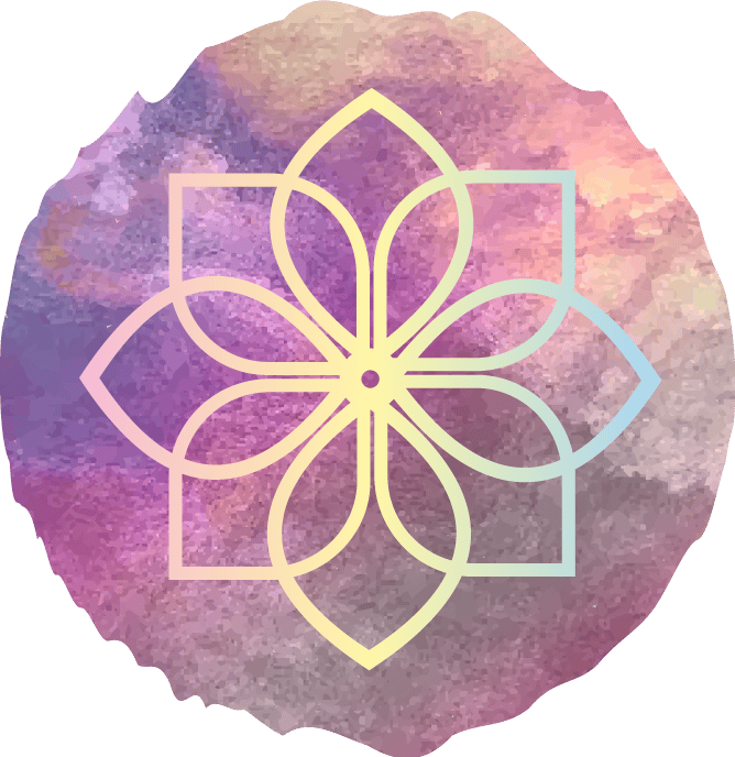 geometric flower sigil