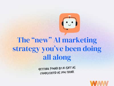 The "new" AI marketing strategy you've been doing all along