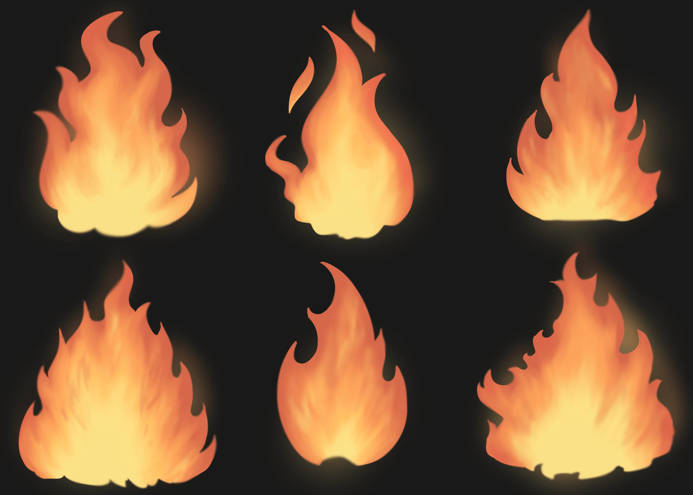 Campfire studies smudged