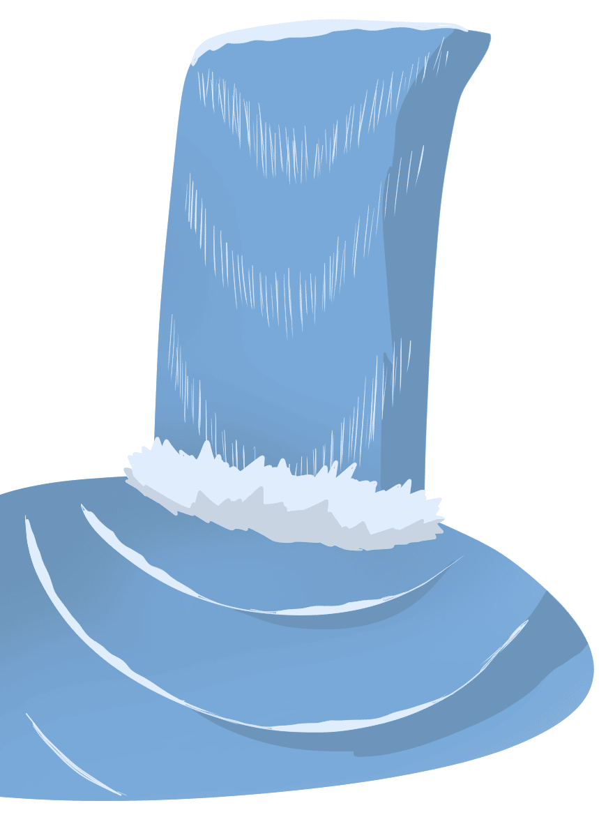 Waterfall with gradient