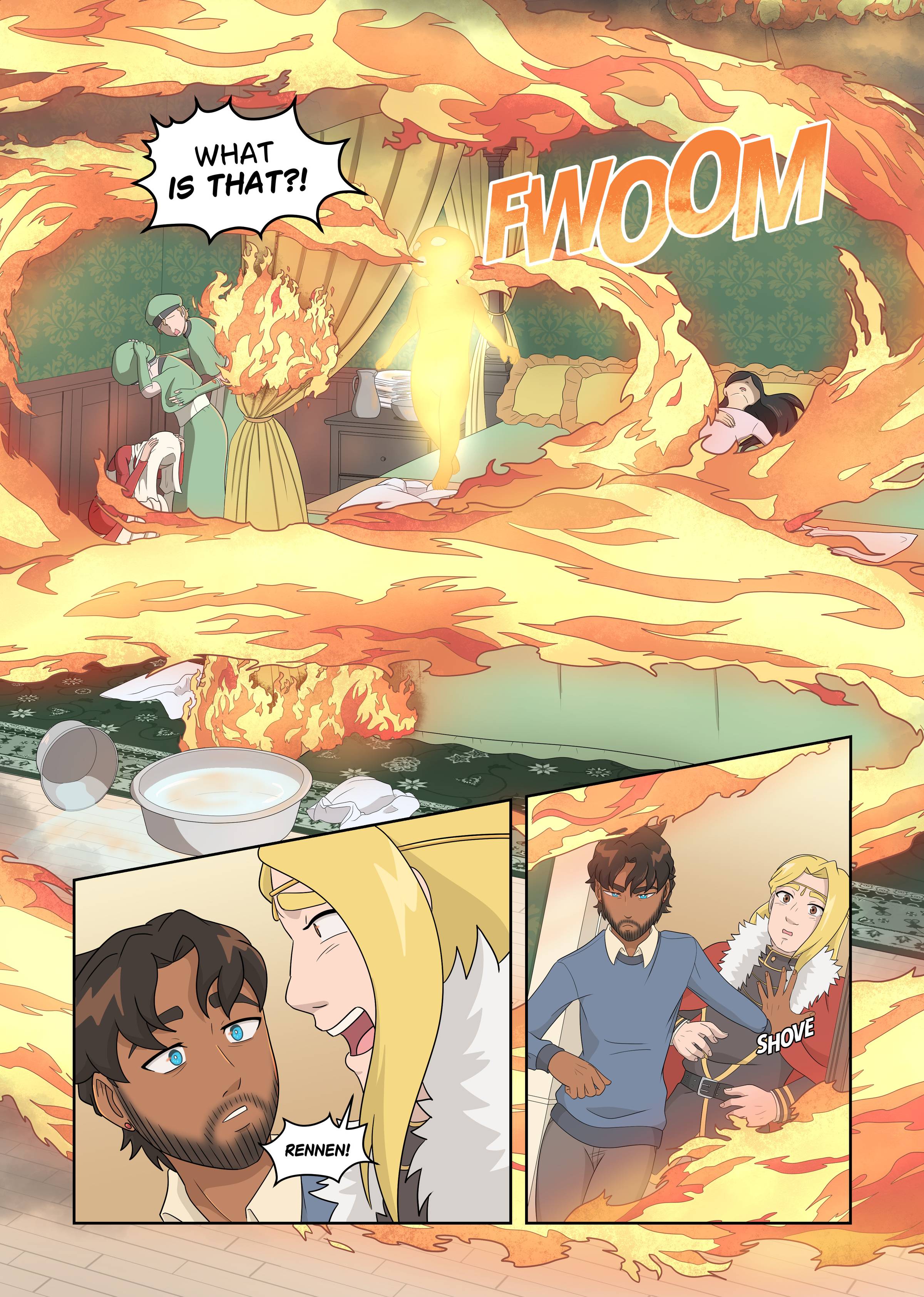 Levi's new fiery introduction in the remake