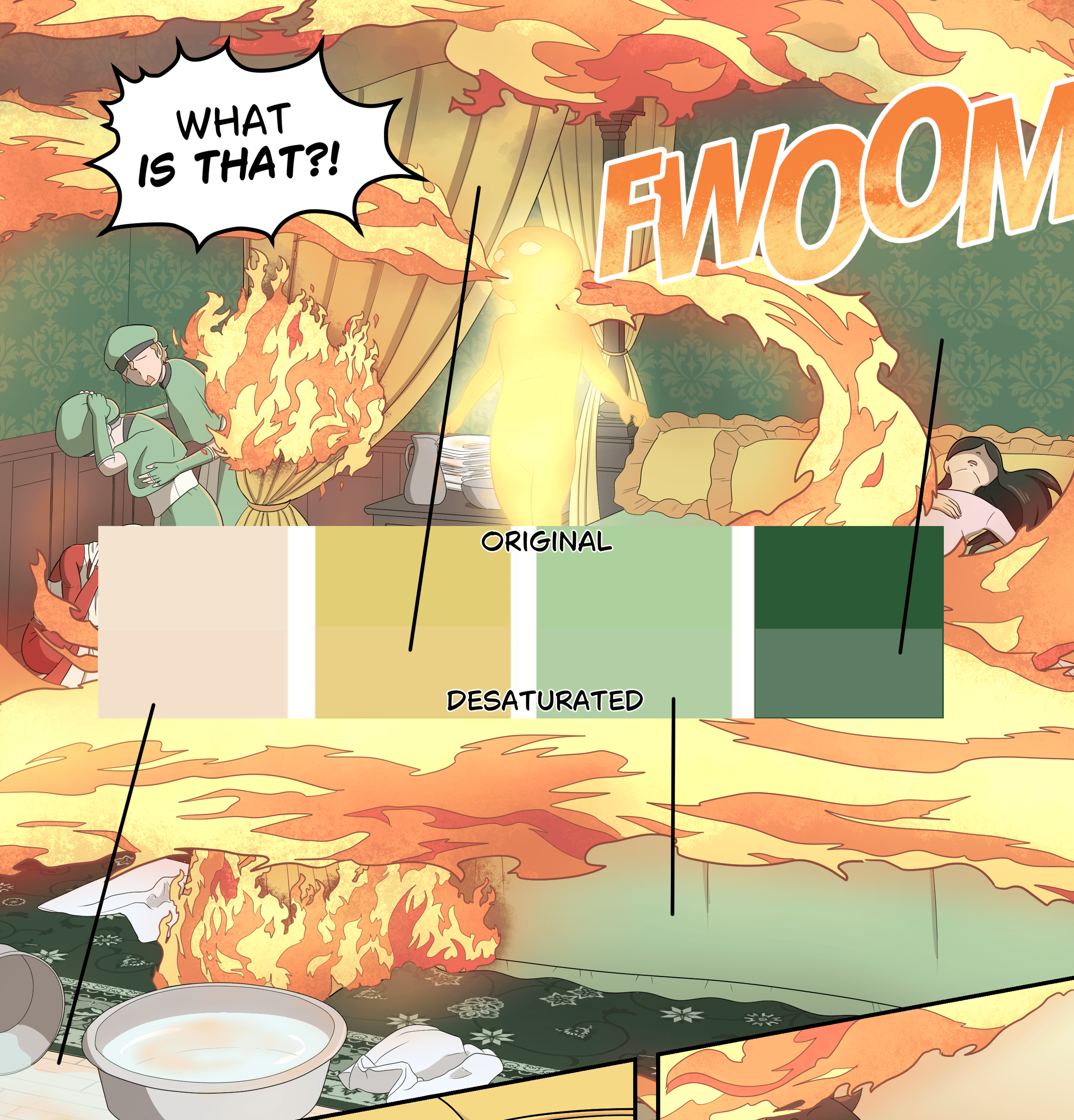 Birthing chamber palette