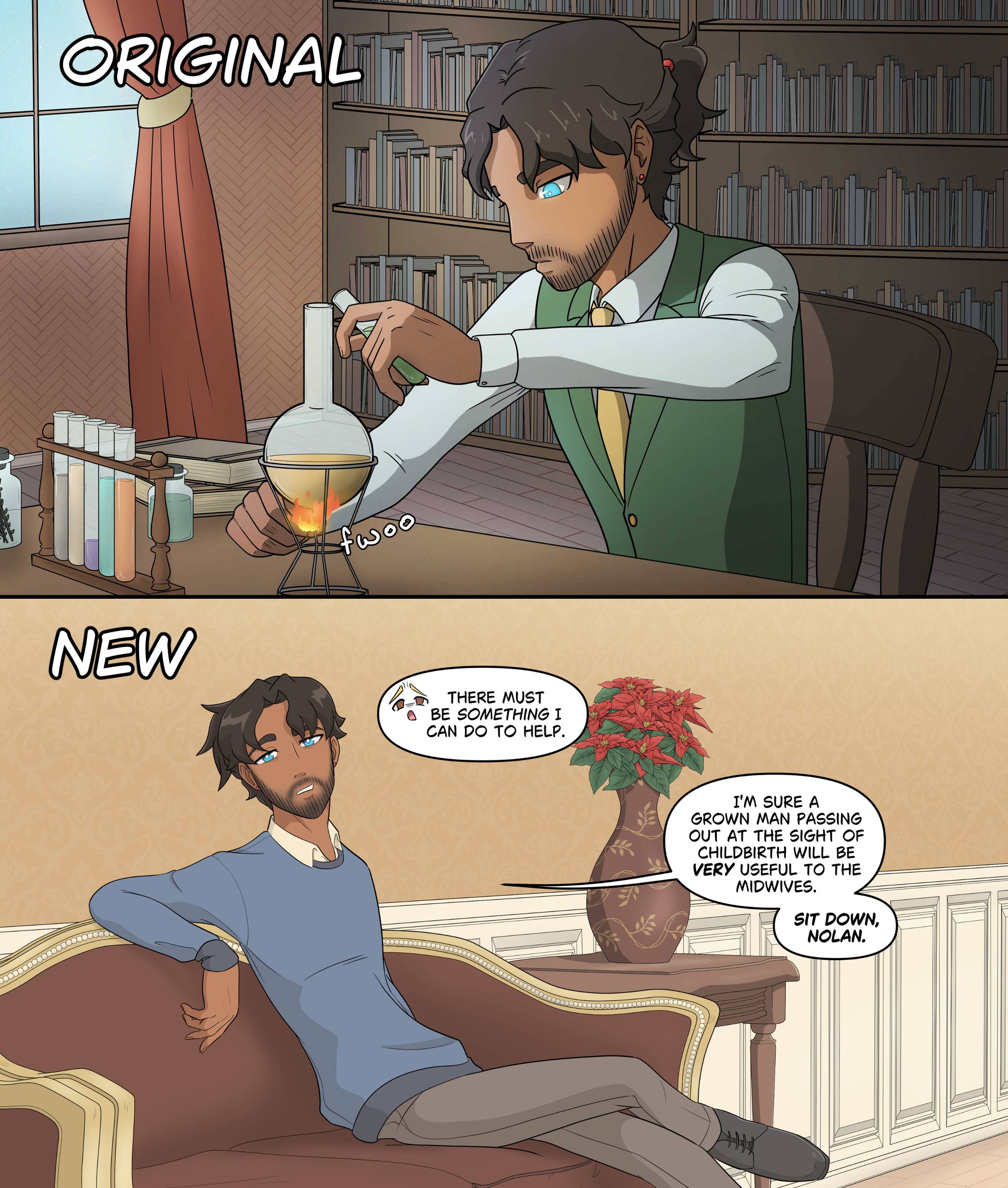 Comparing the two intros