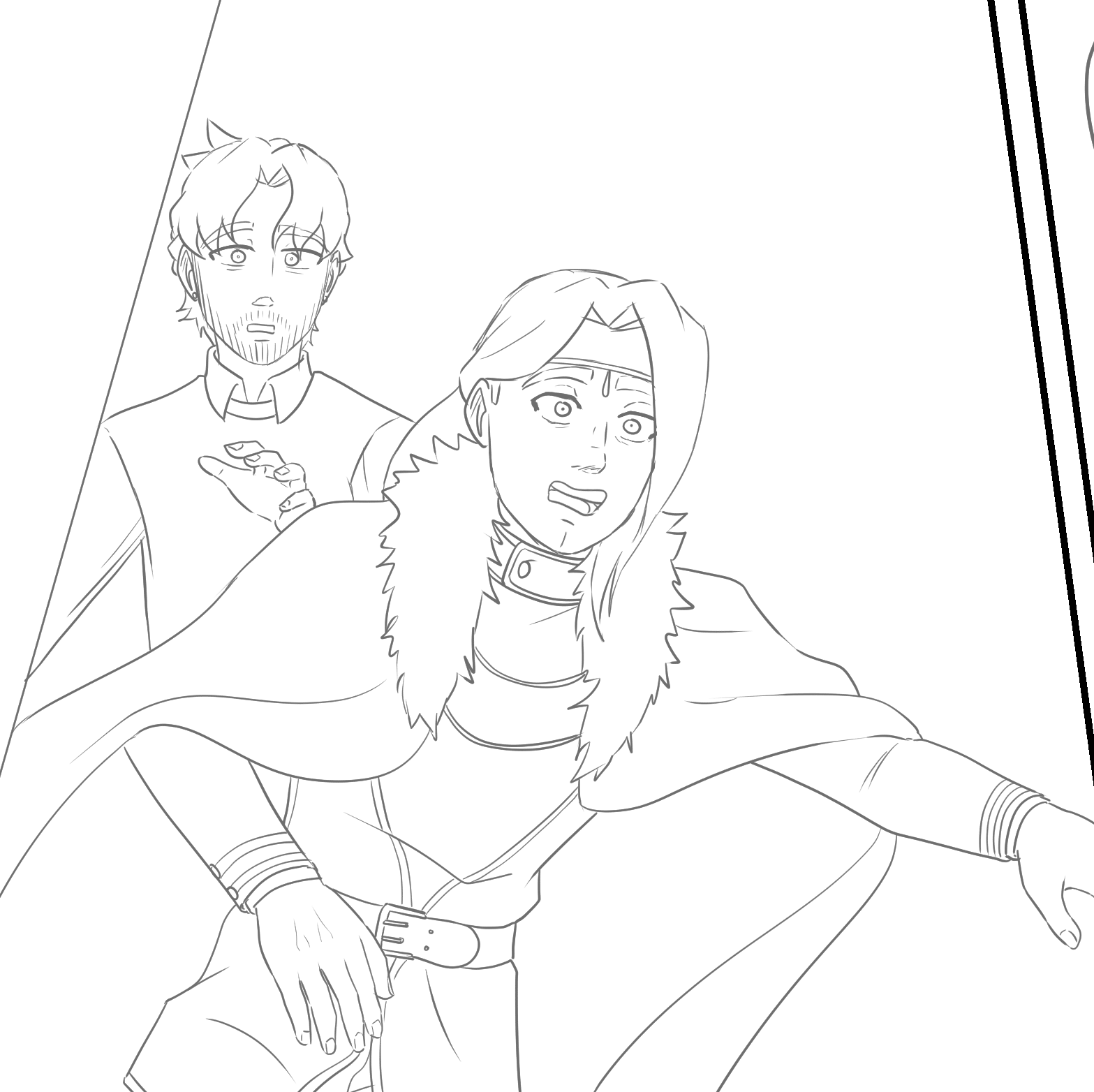 Rennen and Nolan rush into danger