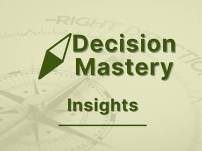 Decision Mastery Insights Email Header