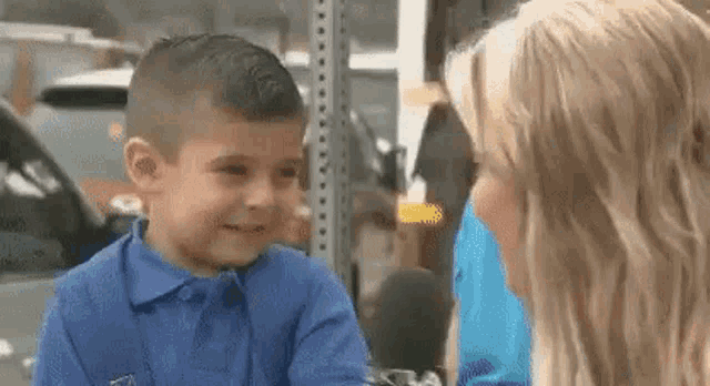 kid laughs until he cries GIF image