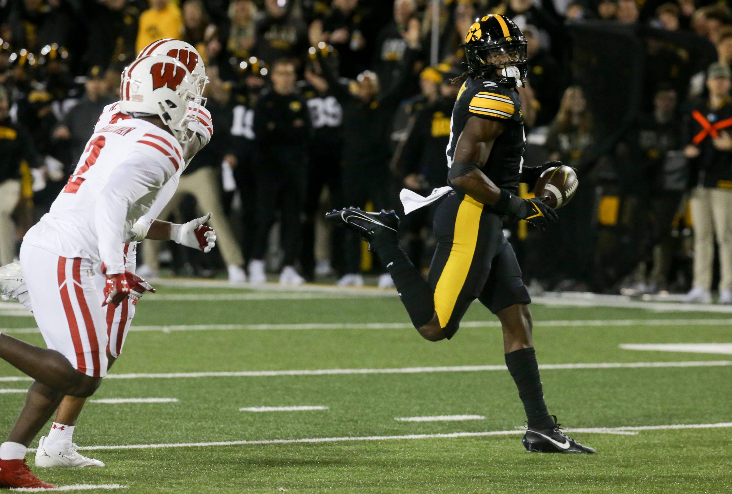 © Julia Hansen/Iowa City Press-Citizen / USA TODAY NETWORK via Imagn Images - Kaleb Johnson