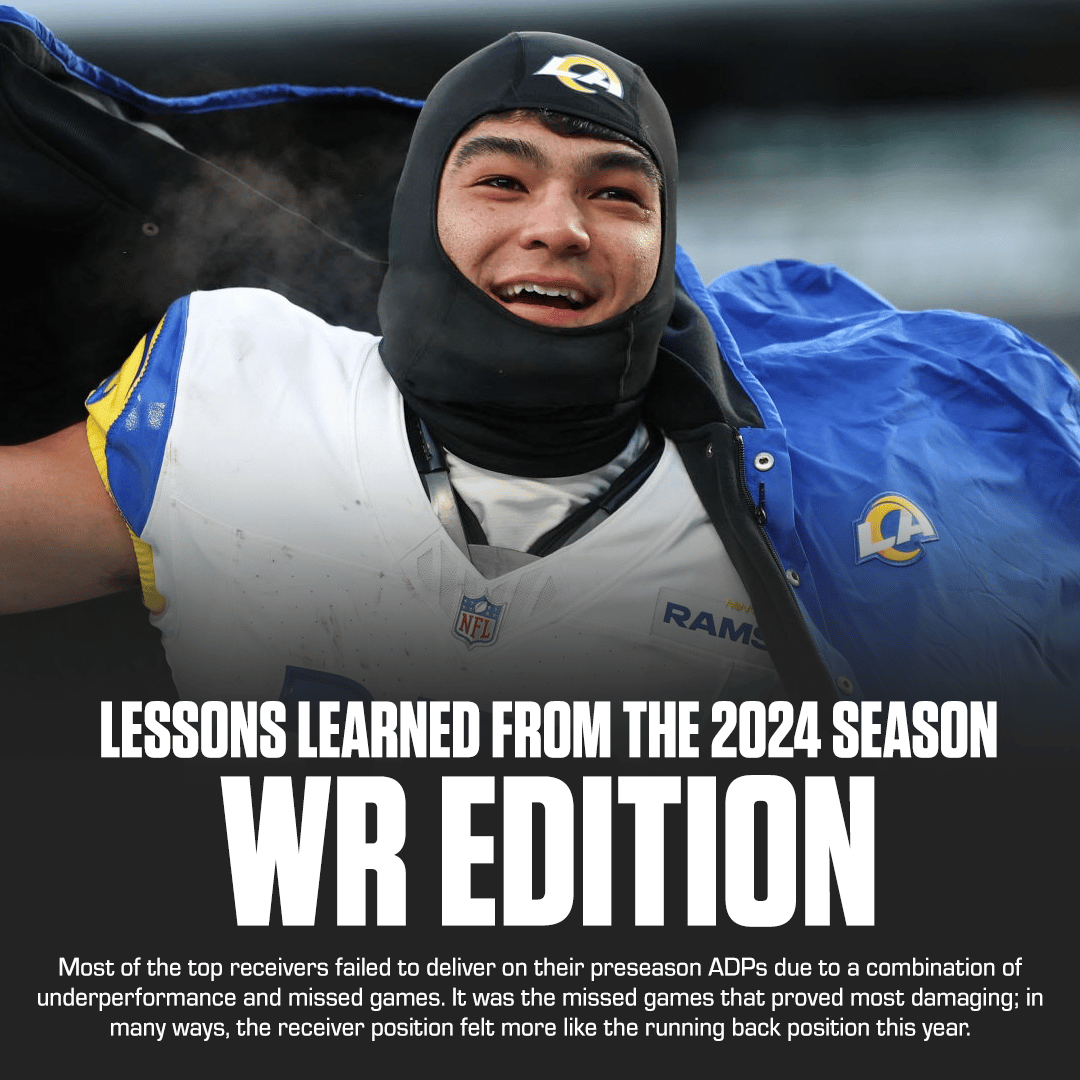 2024 Lessons Learned: Your 2025 Wide Receiver Strategy