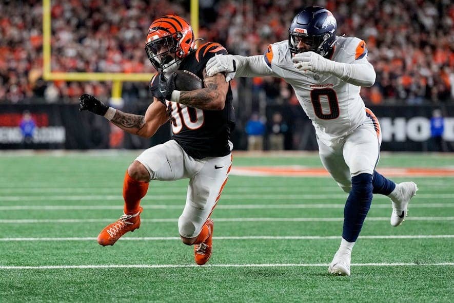 Fantasy Notebook: Breece Hall Or Chase Brown? Which RB Delivers In 2025? by Bob Harris