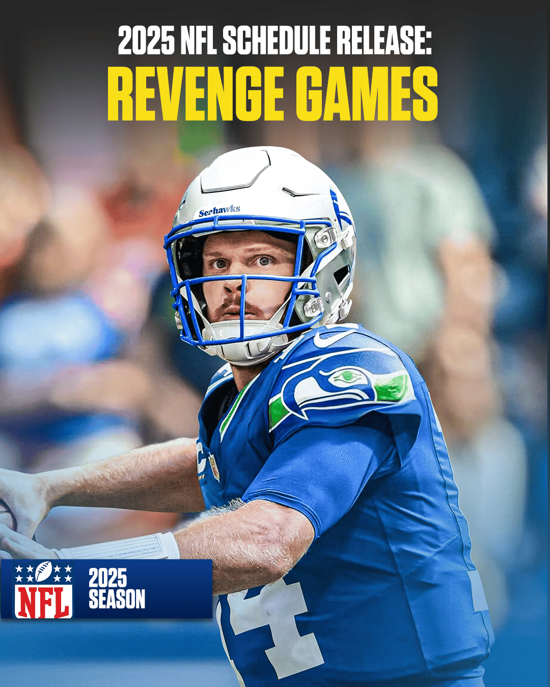 2025 NFL Schedule Release: Revenge Games by Jeff Bell