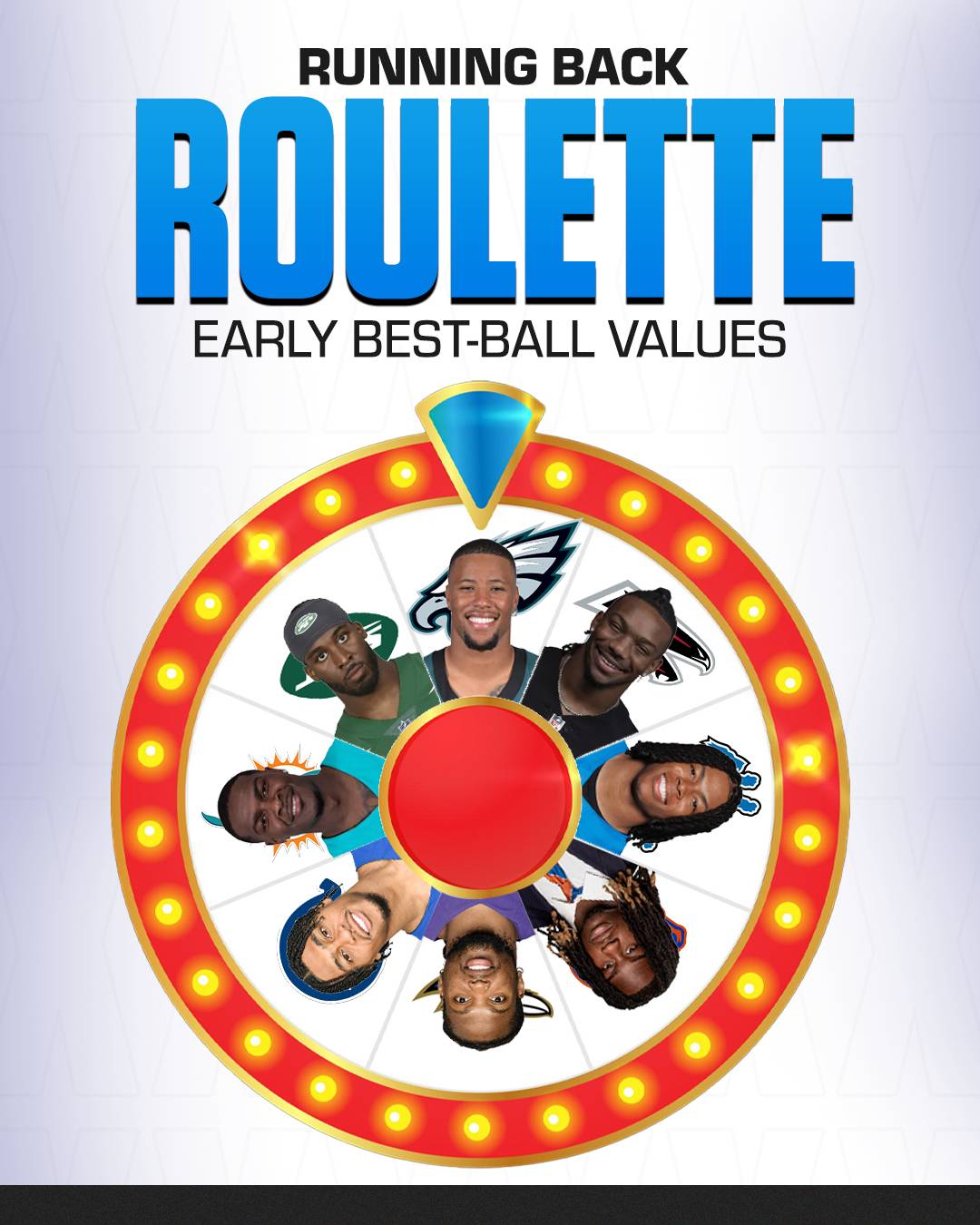 Running Back Roulette: Early Best Ball Values by Bob Harris