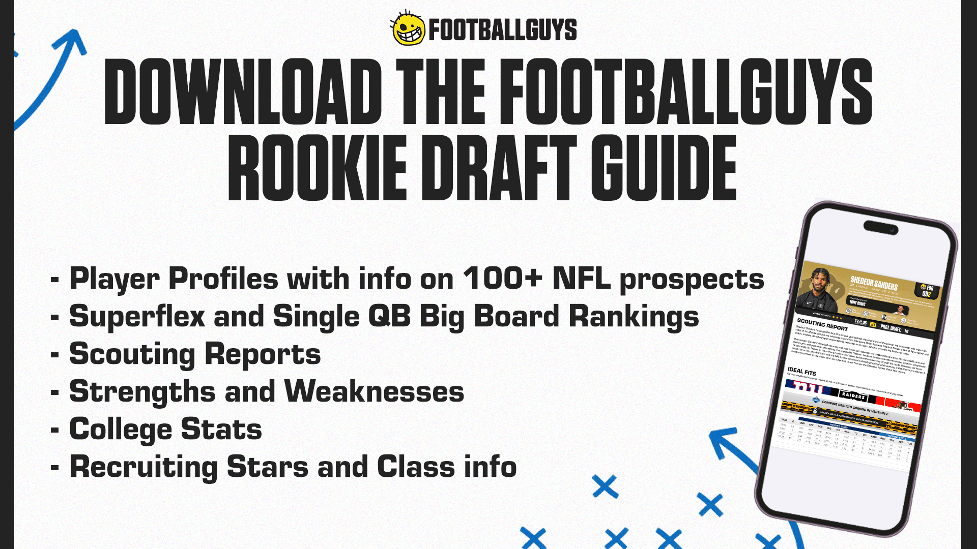 Footballguys 2025 Rookie Draft Guide