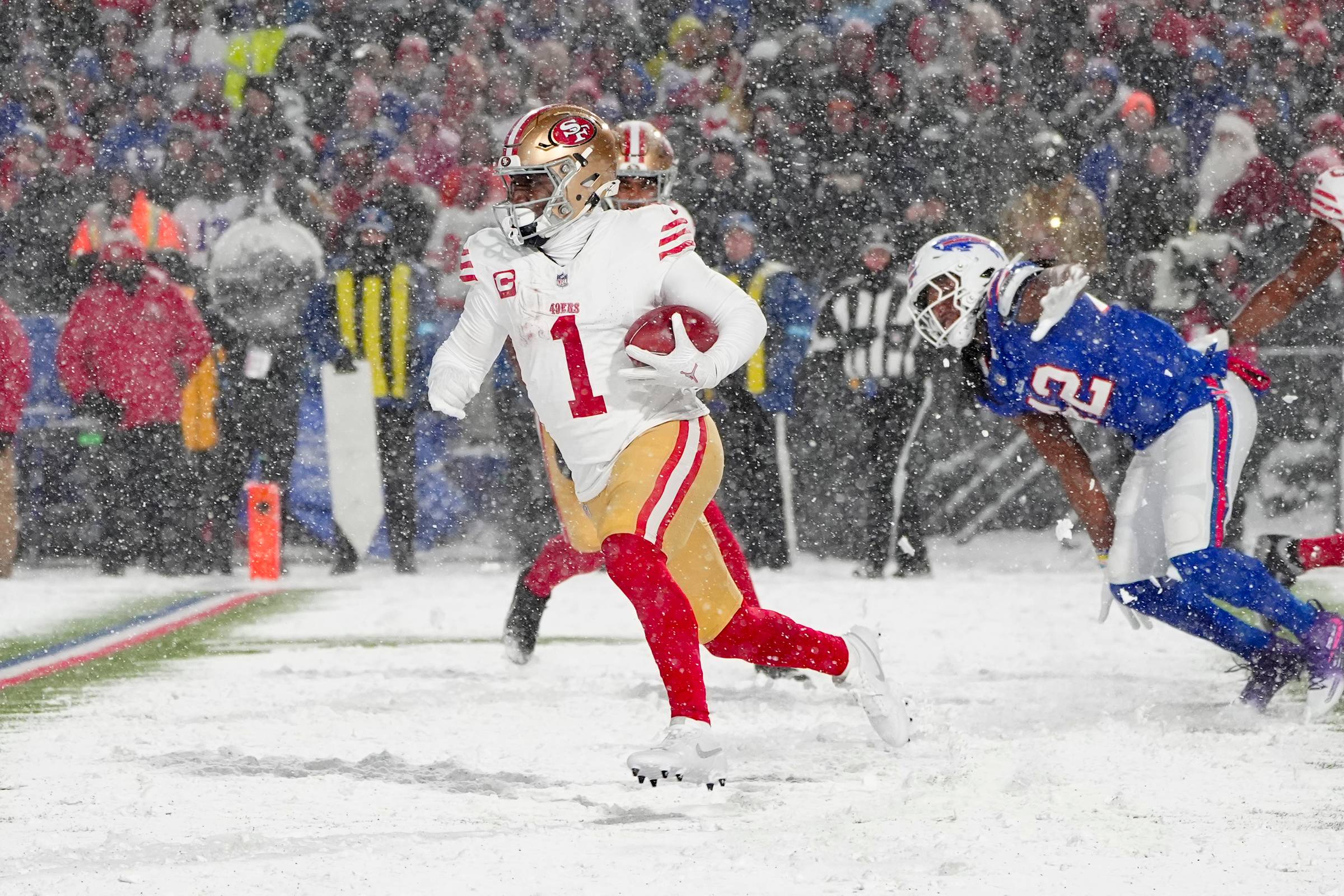 © Gregory Fisher-Imagn Images - Deebo Samuel