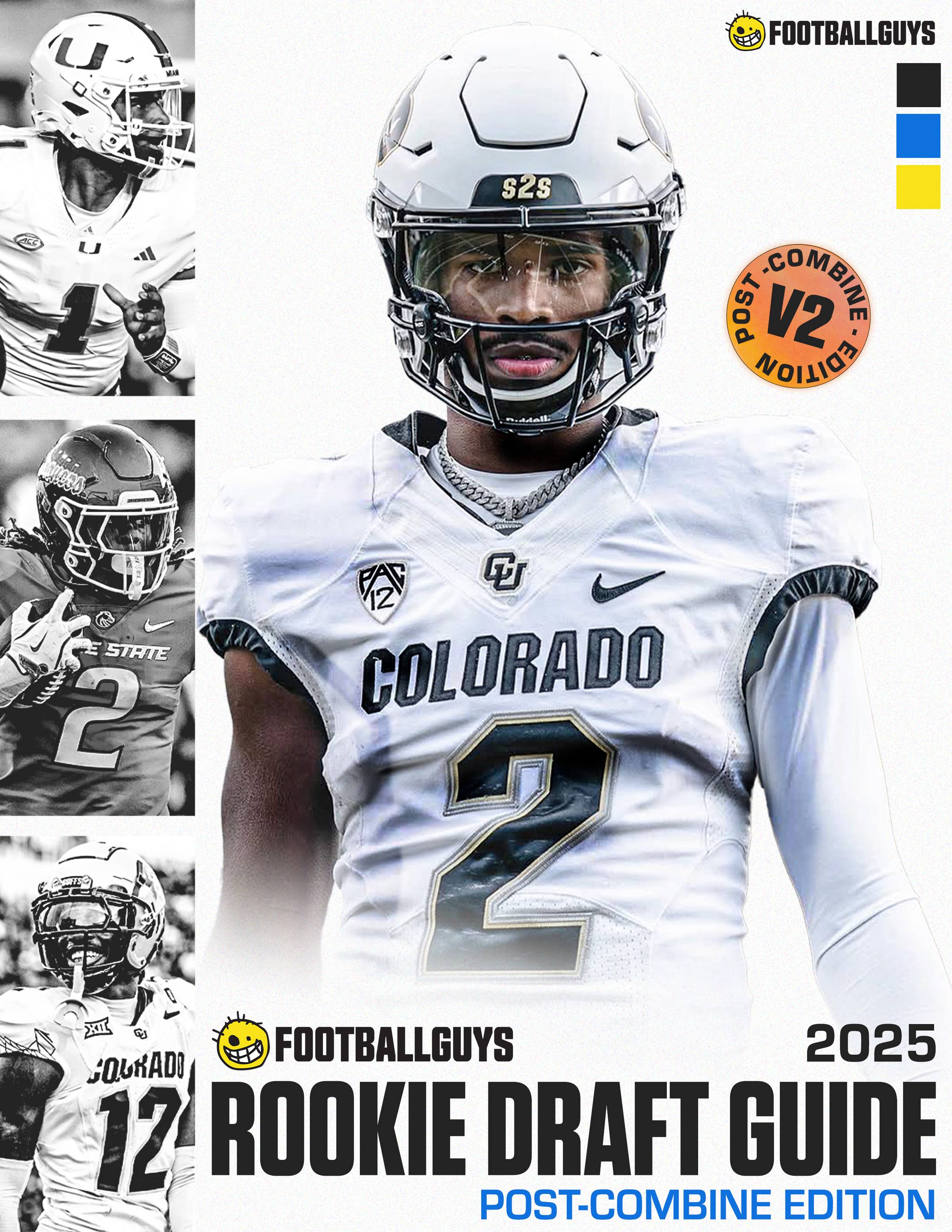 Footballguys 2025 Rookie Draft Guide - Post-Combine Update