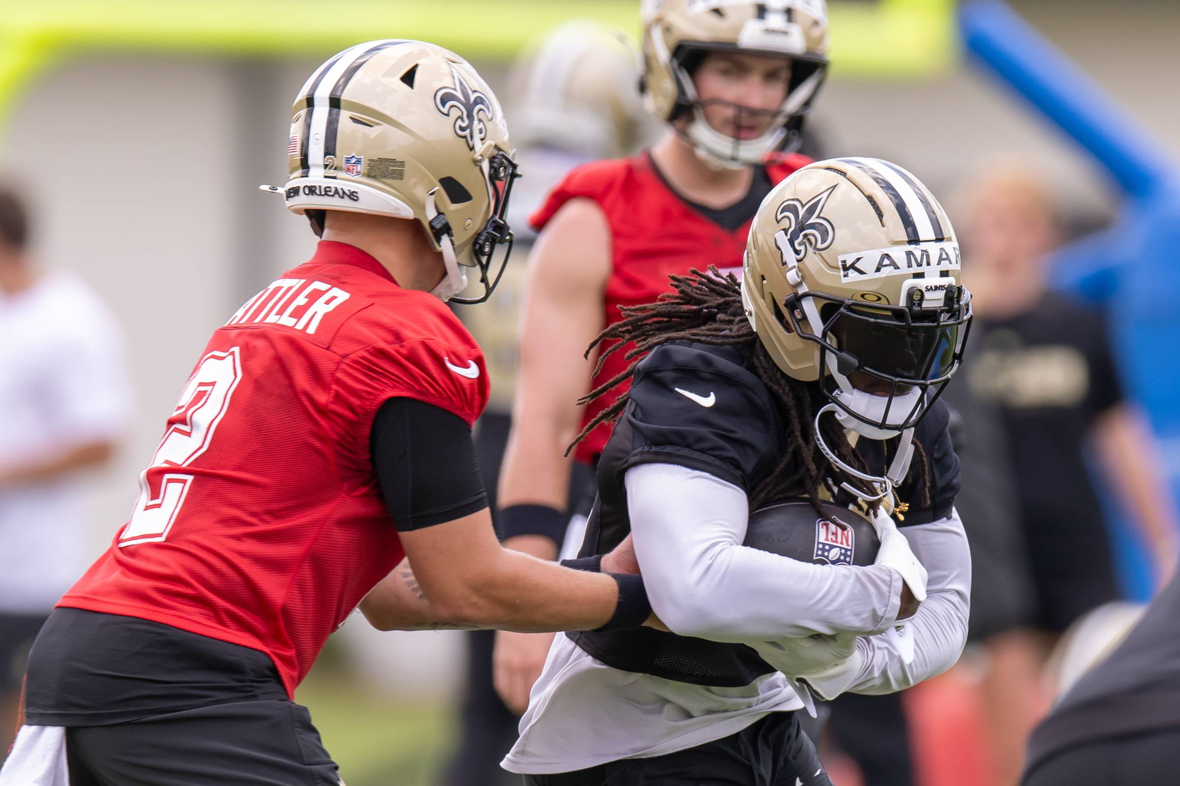 © Stephen Lew-Imagn Images - Alvin Kamara