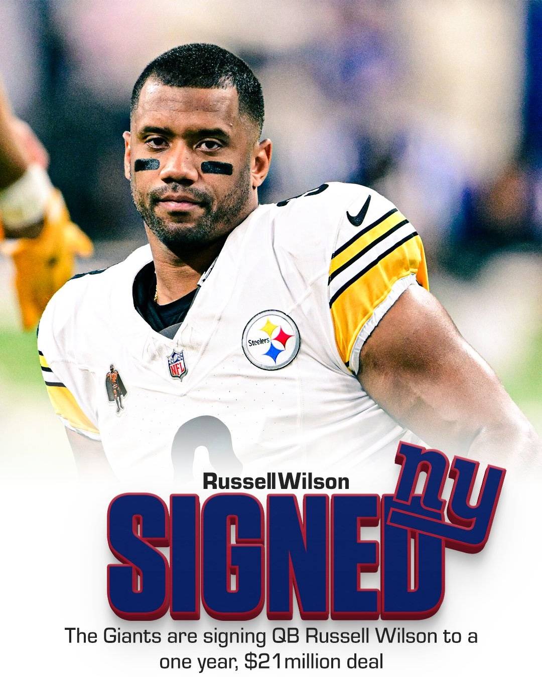 QB Russell Wilson Signed by New York Giants