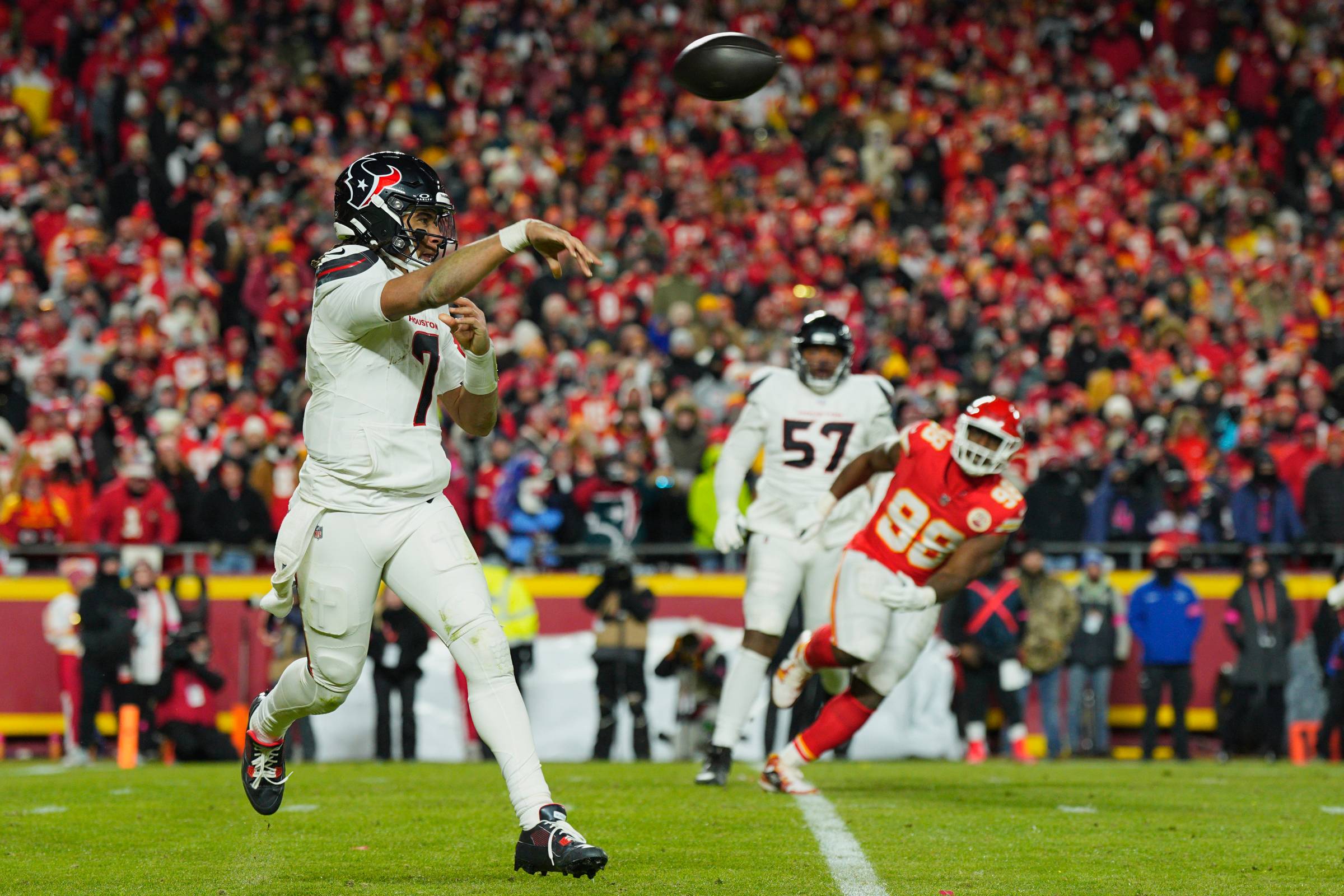 © Jay Biggerstaff-Imagn Images - C.J. Stroud