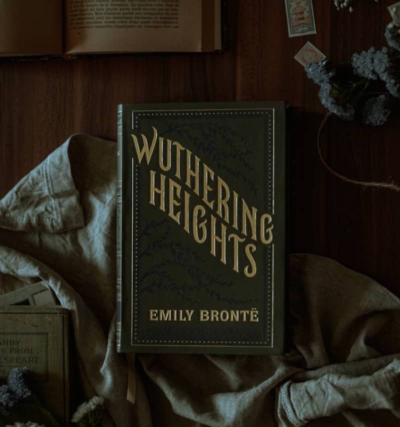 A copy of Wuthering Heights by Emily Bronte