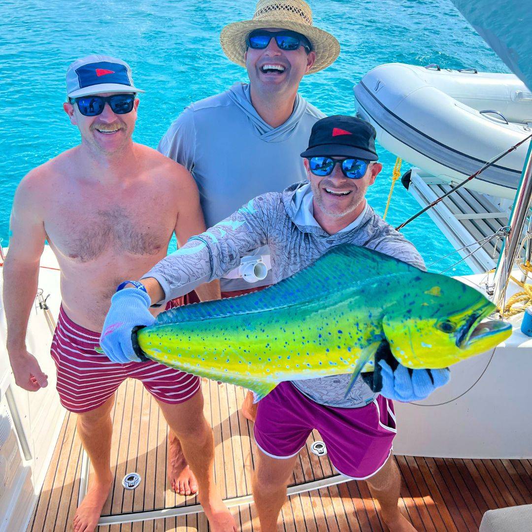 A nice mahi we landed just outside the channel markers in 2023