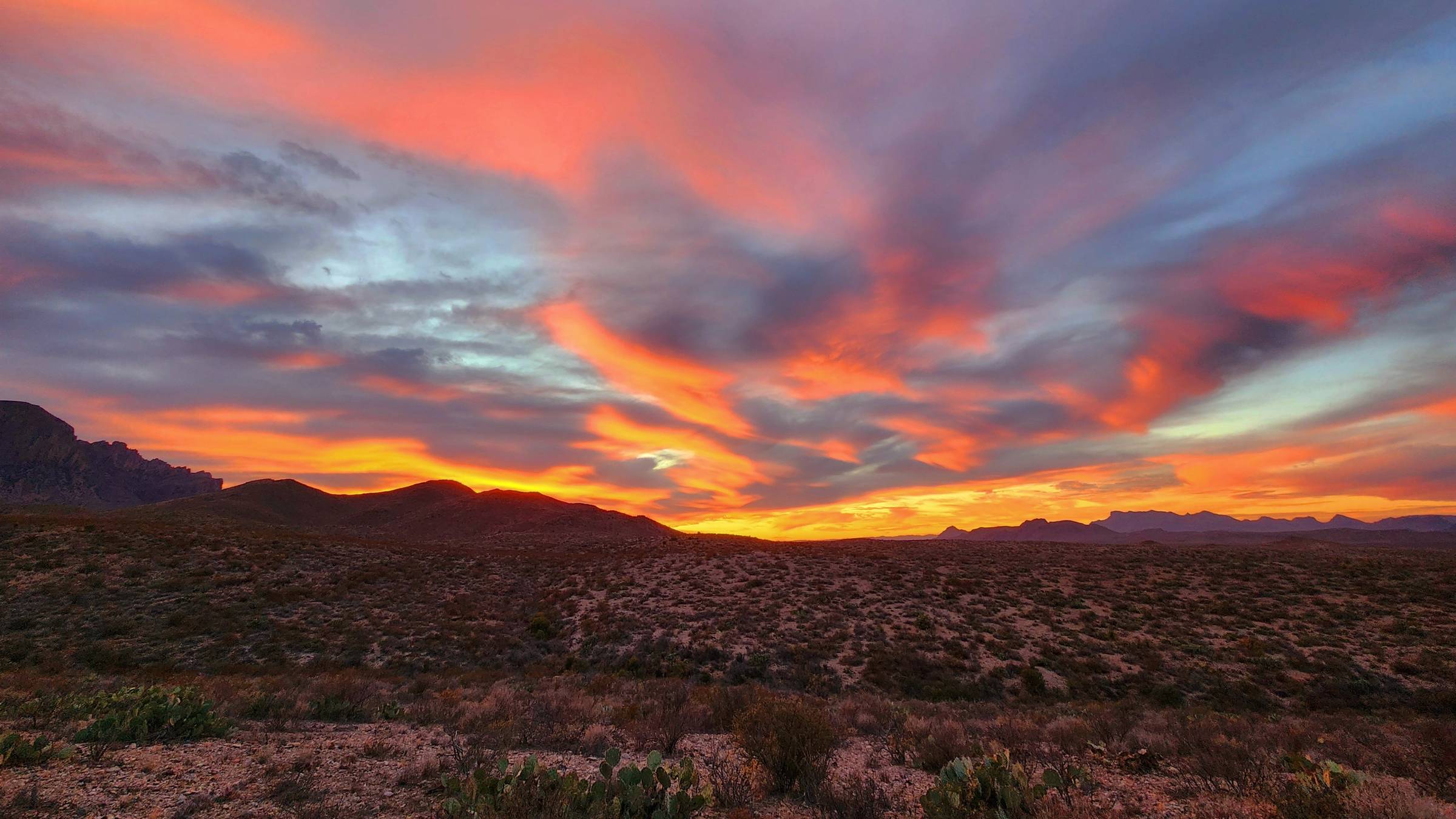 Big Bend sunset