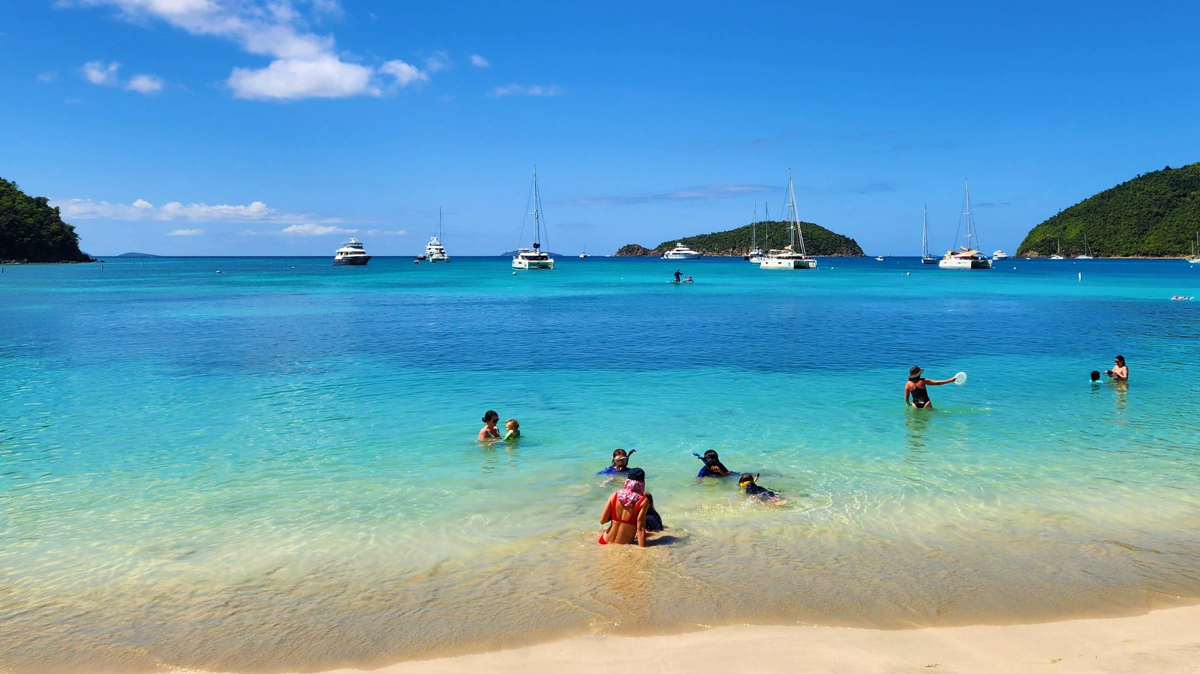 Great day at the Maho Bay Beach