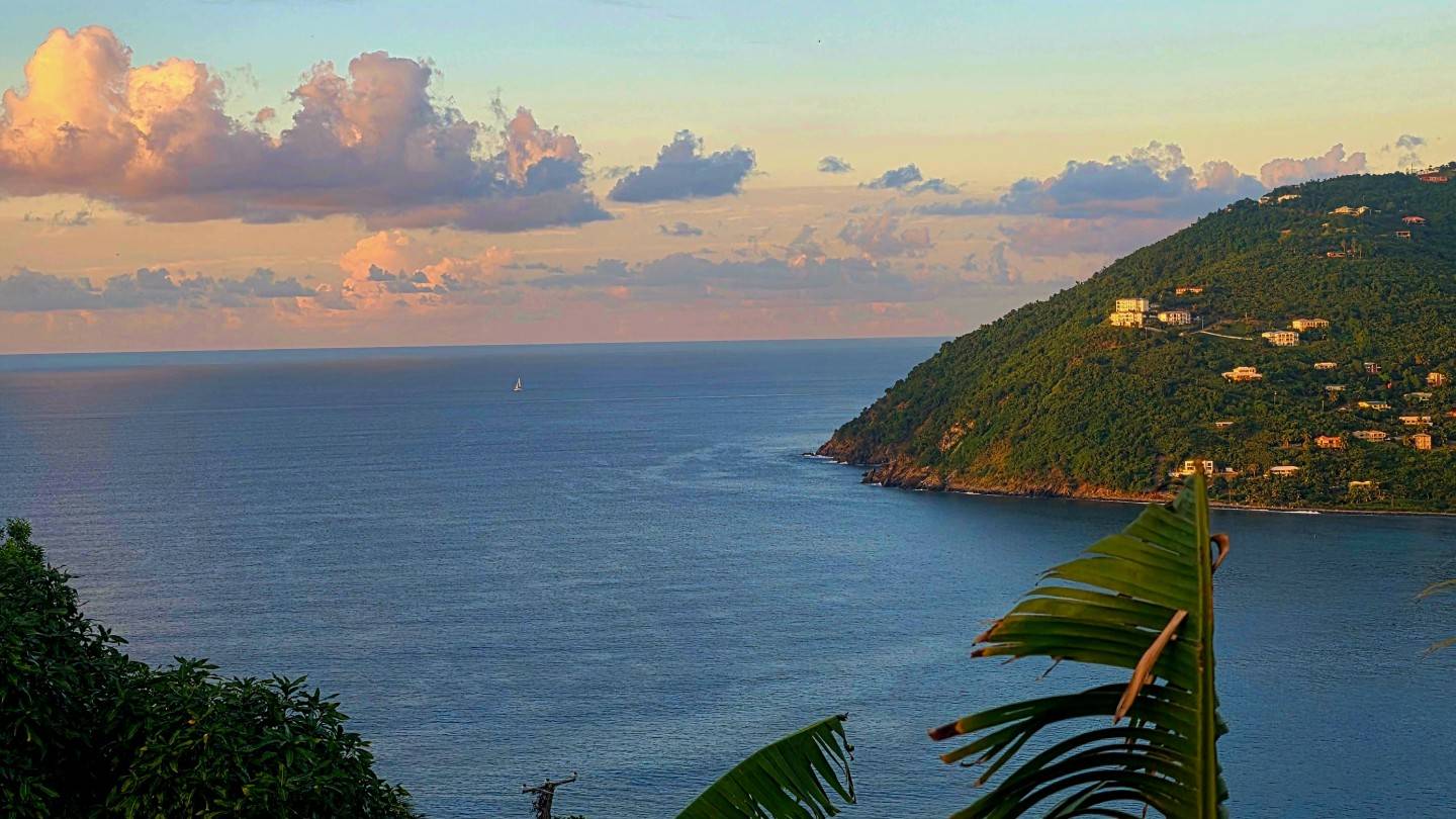 An evening visit to Cane Garden Bay in between the two Virgin Island charter yacht shows