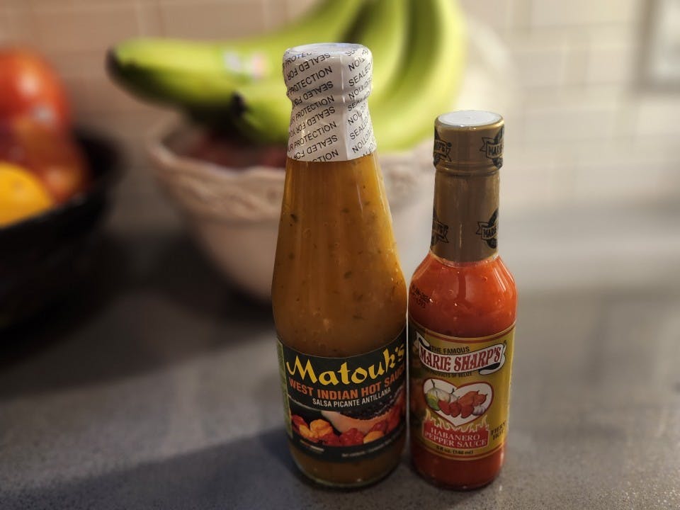 Matouk's and Marie Sharp's are my two favorite hot sauces