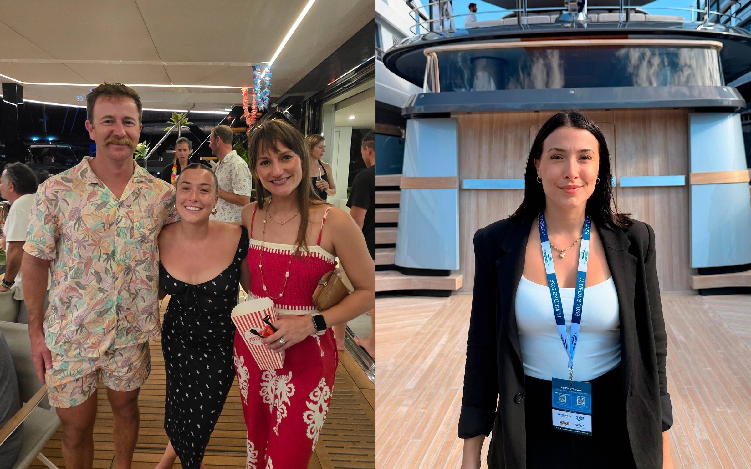 Our team at the BVI Yacht Show and the Greece Yacht Show.