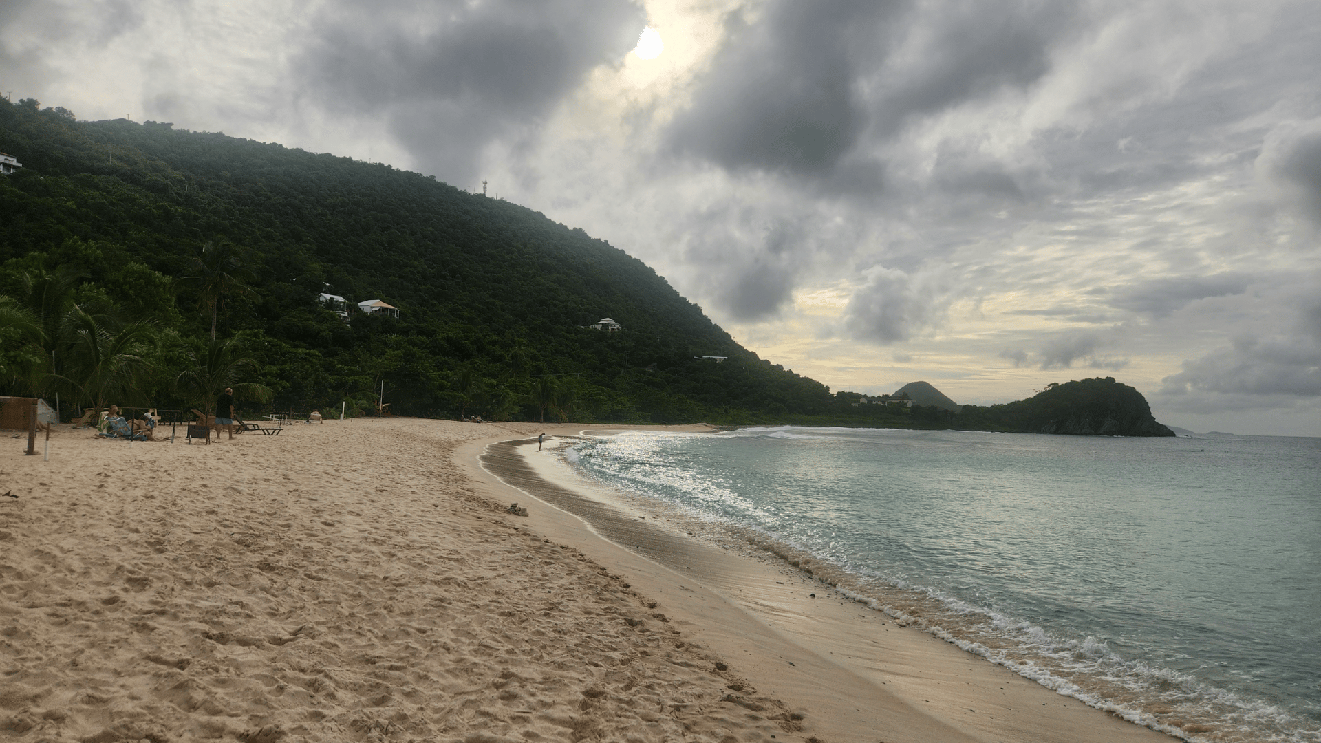 I escaped for a couple hours to check out Smuggler's Cove on Tortola - an anchorage that's off-limits to bareboats