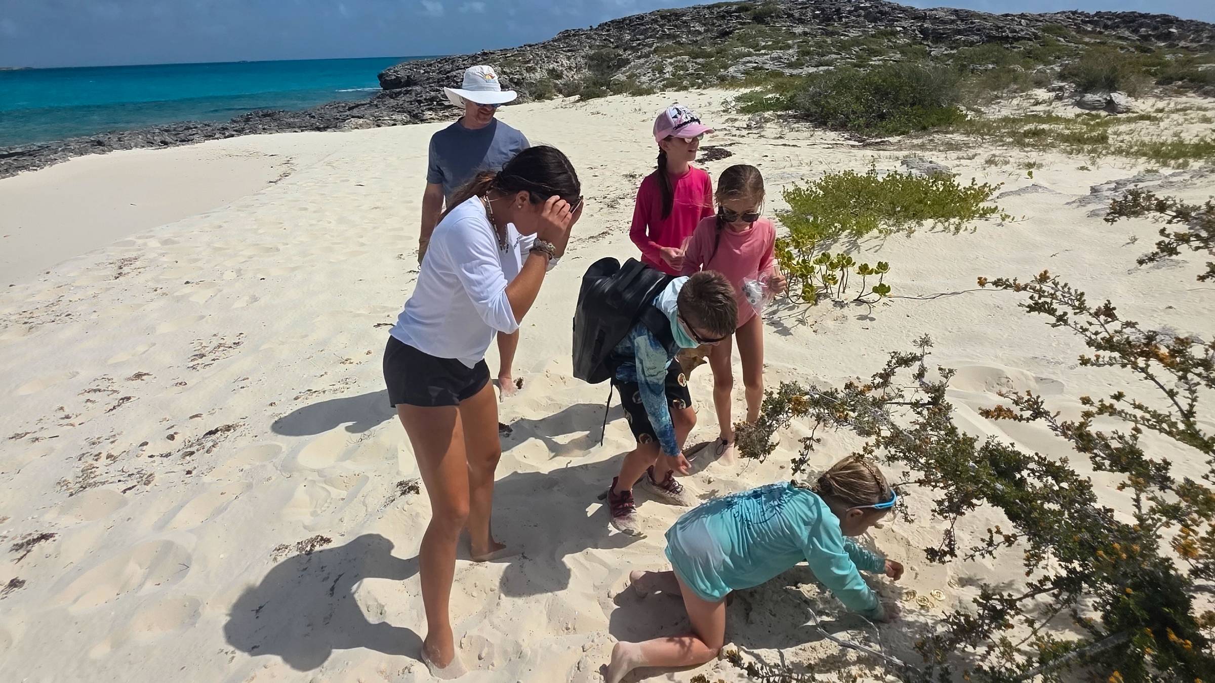 Digging up the treasure at Pirate’s Retreat