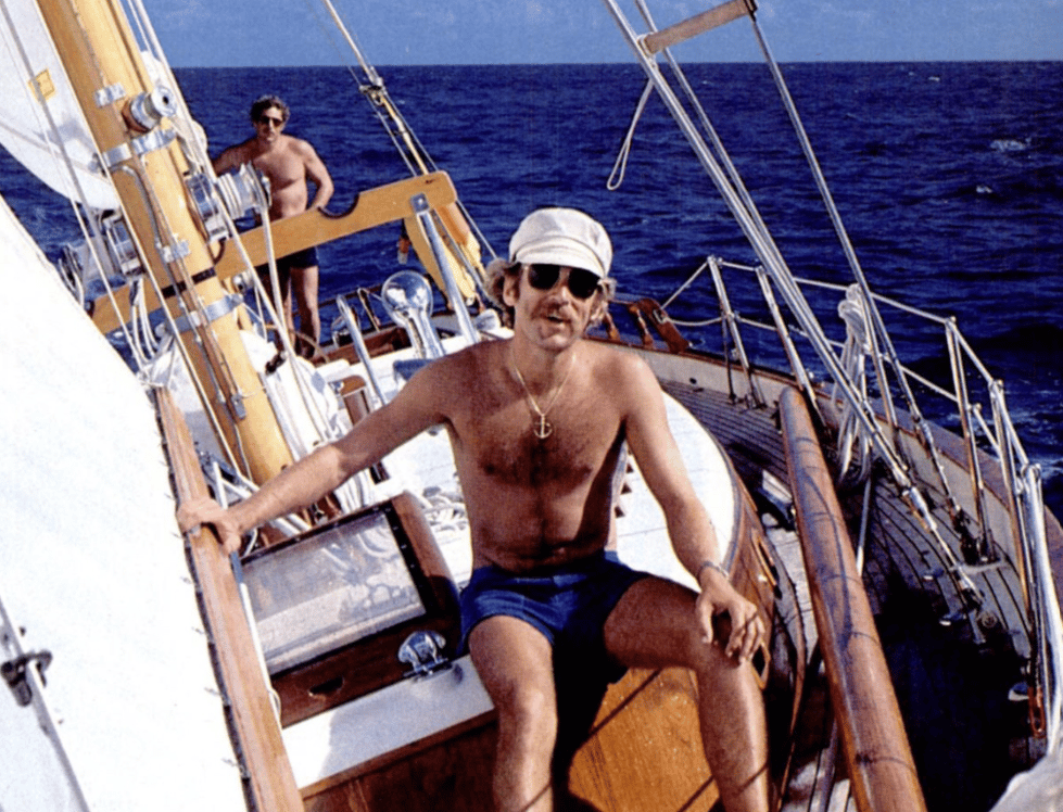 Euphoria II which he sailed to BVI in 1984