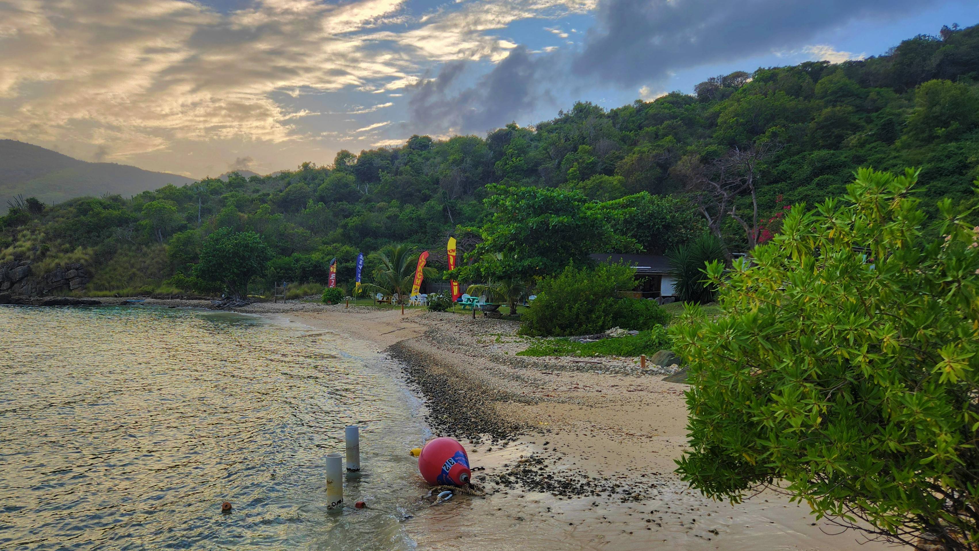 B-Line bar on Little Jost Van Dyke