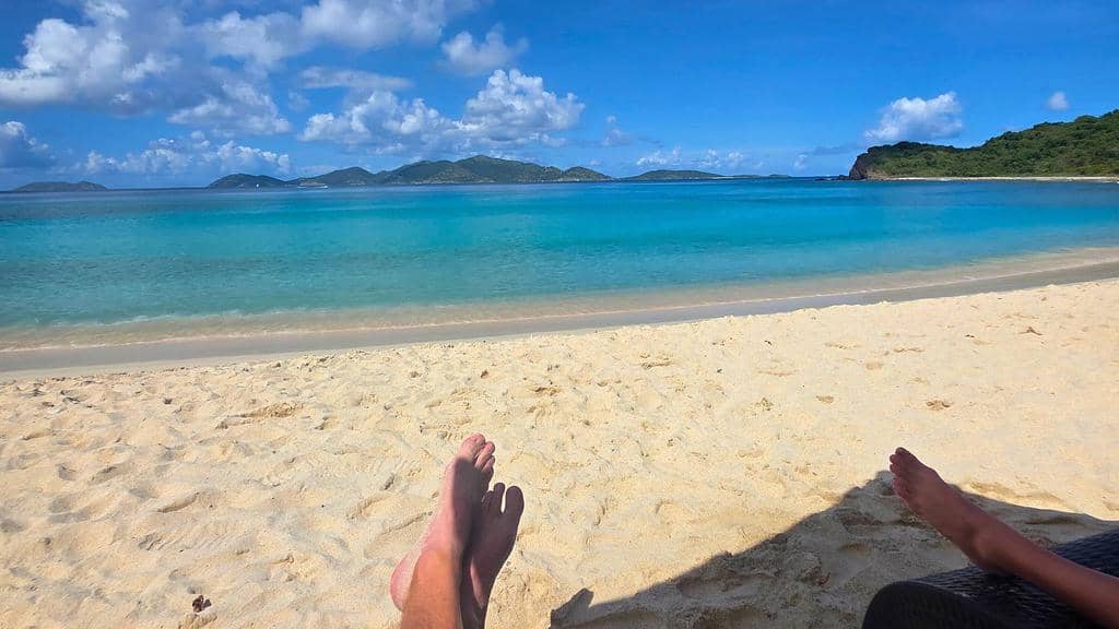 You are less than a mile from Smuggler's Cove, a top Tortola beach