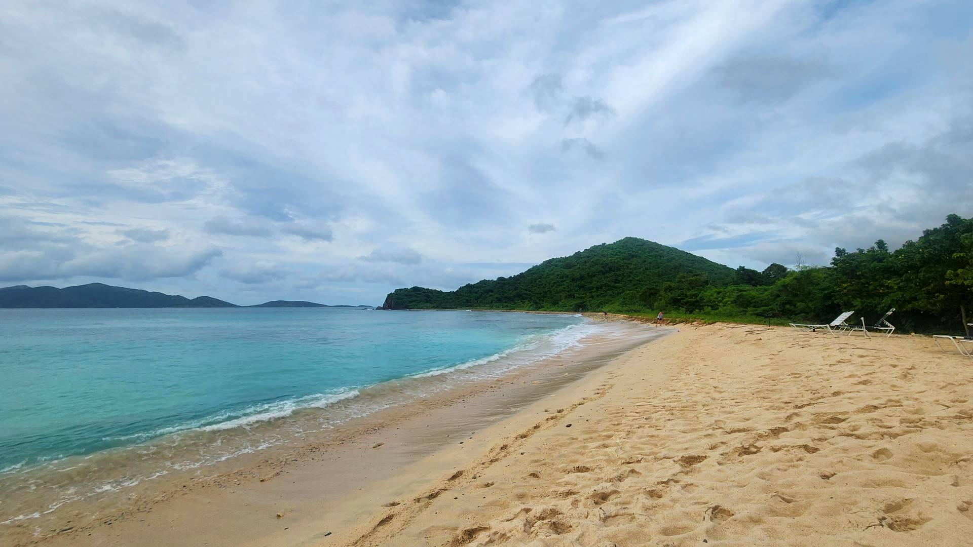Smuggler's Cove beach on a recent visit