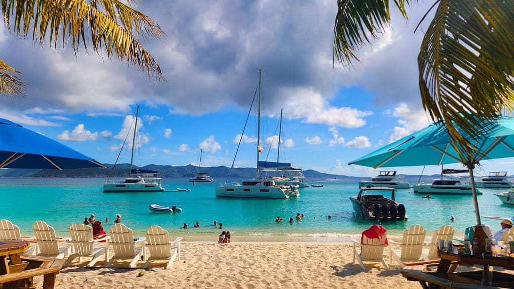 White Bay, Jost Van Dyke - the kind of stop plans tend to bend around.